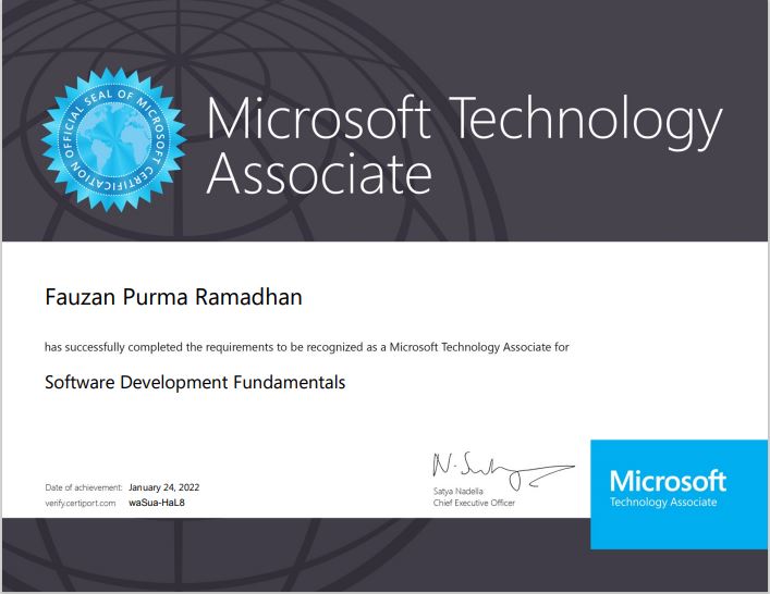 Software Development Fundamentals