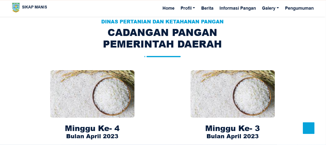 Halaman Cadangan Pangan